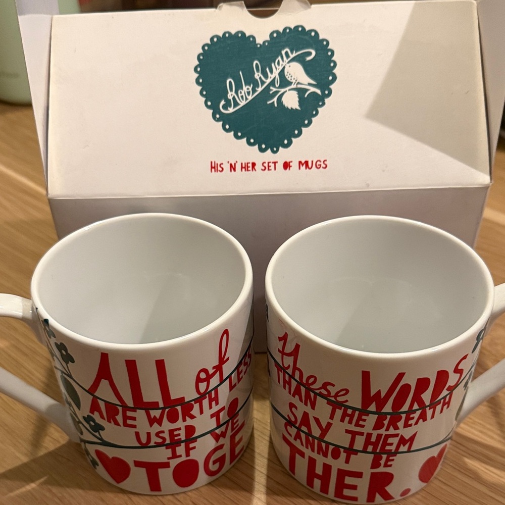 Rob Ryan His & Hers Valentine’s Day Mugs